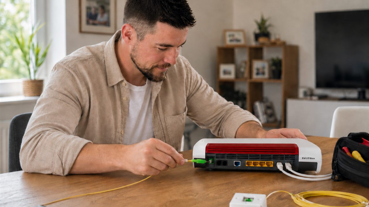 Glasfaser und Telefonie